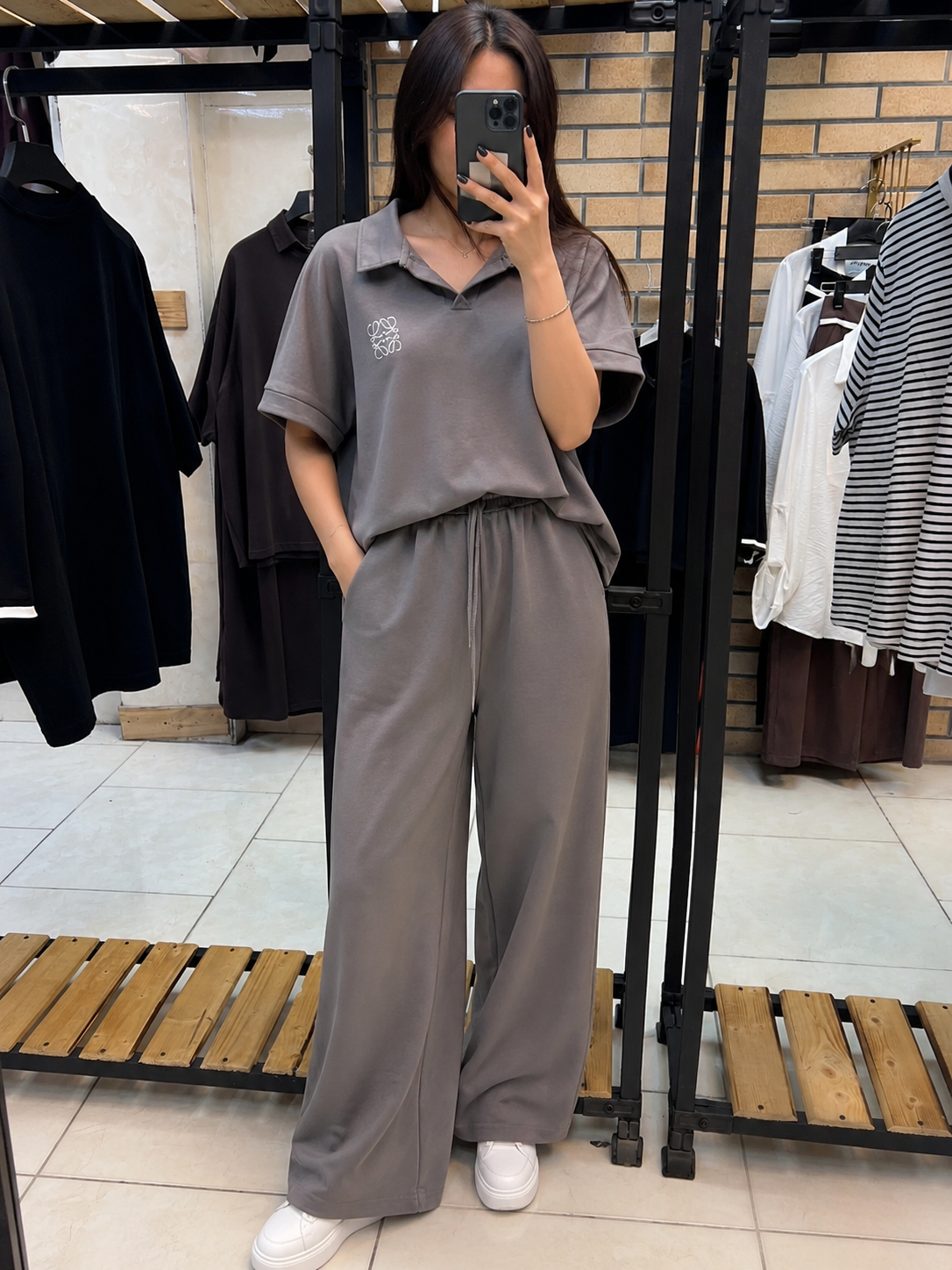 ست تیشرت شلوار اویشو زنانه